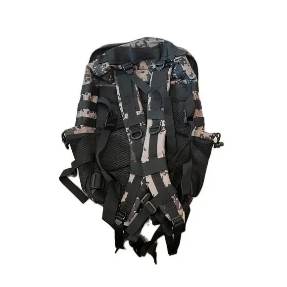 Generic Gray Black Tactical Backpack 36L